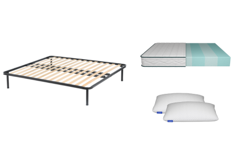 Set Rete Atena - Materasso Primo - Cuscino Nuvola